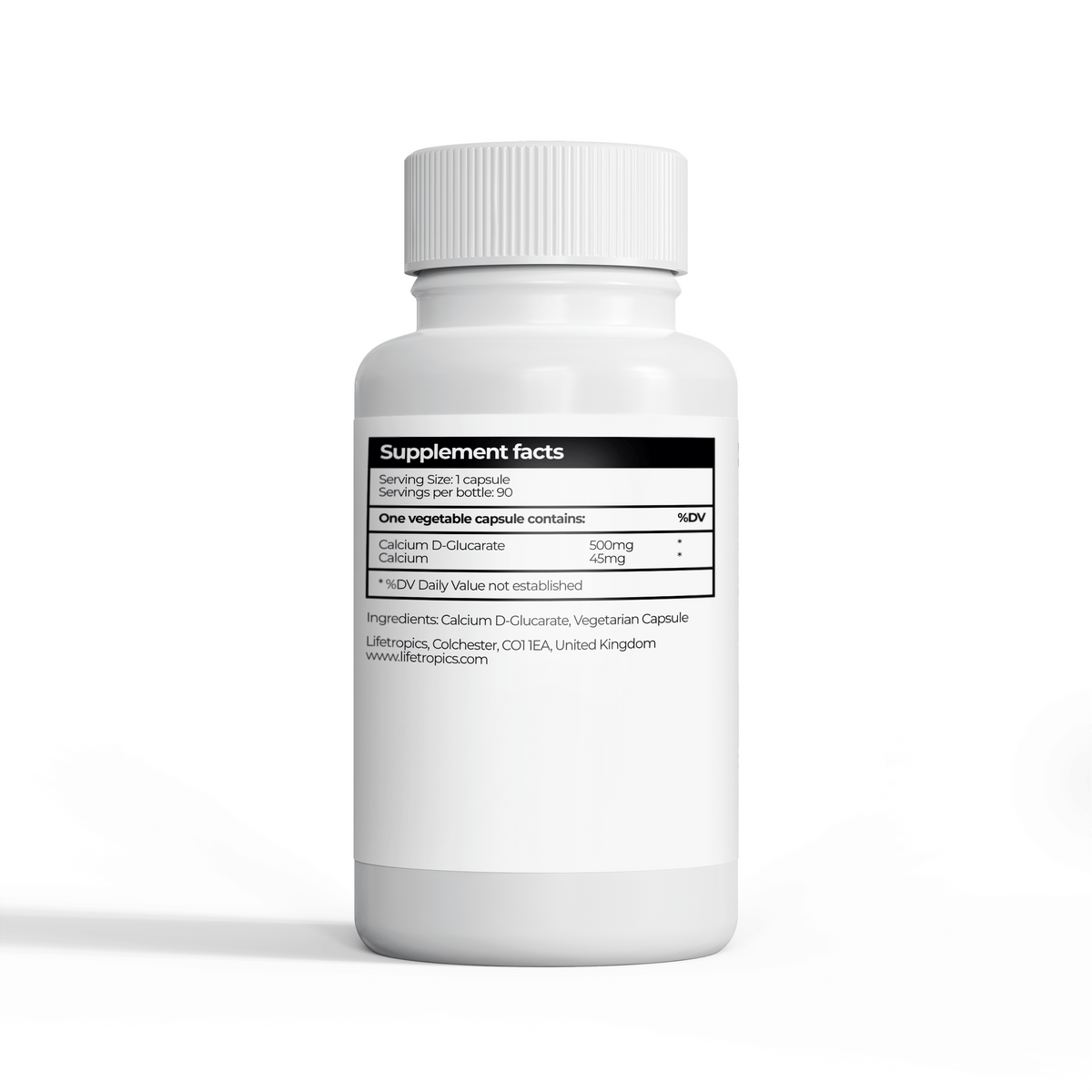 Pure Calcium D-Glucarate