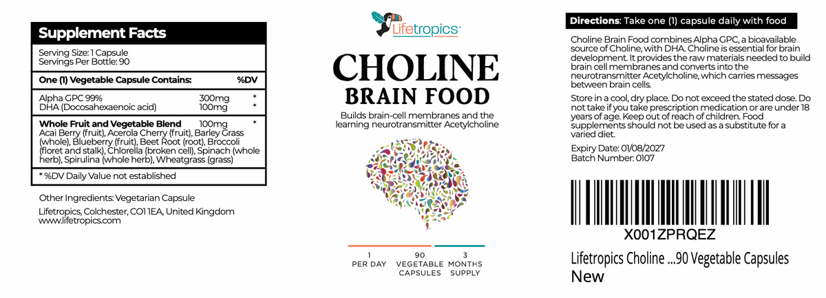 Choline Brain Food